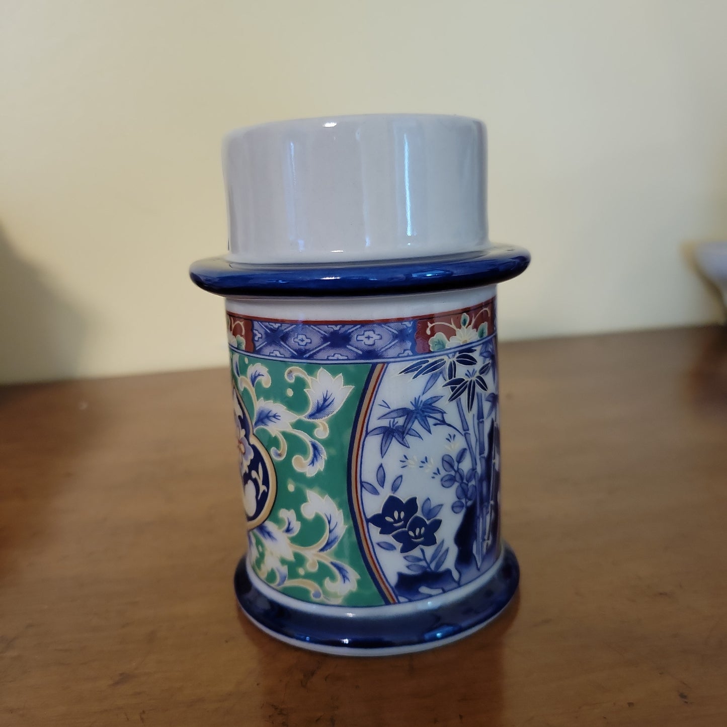 Tall Blue Vase