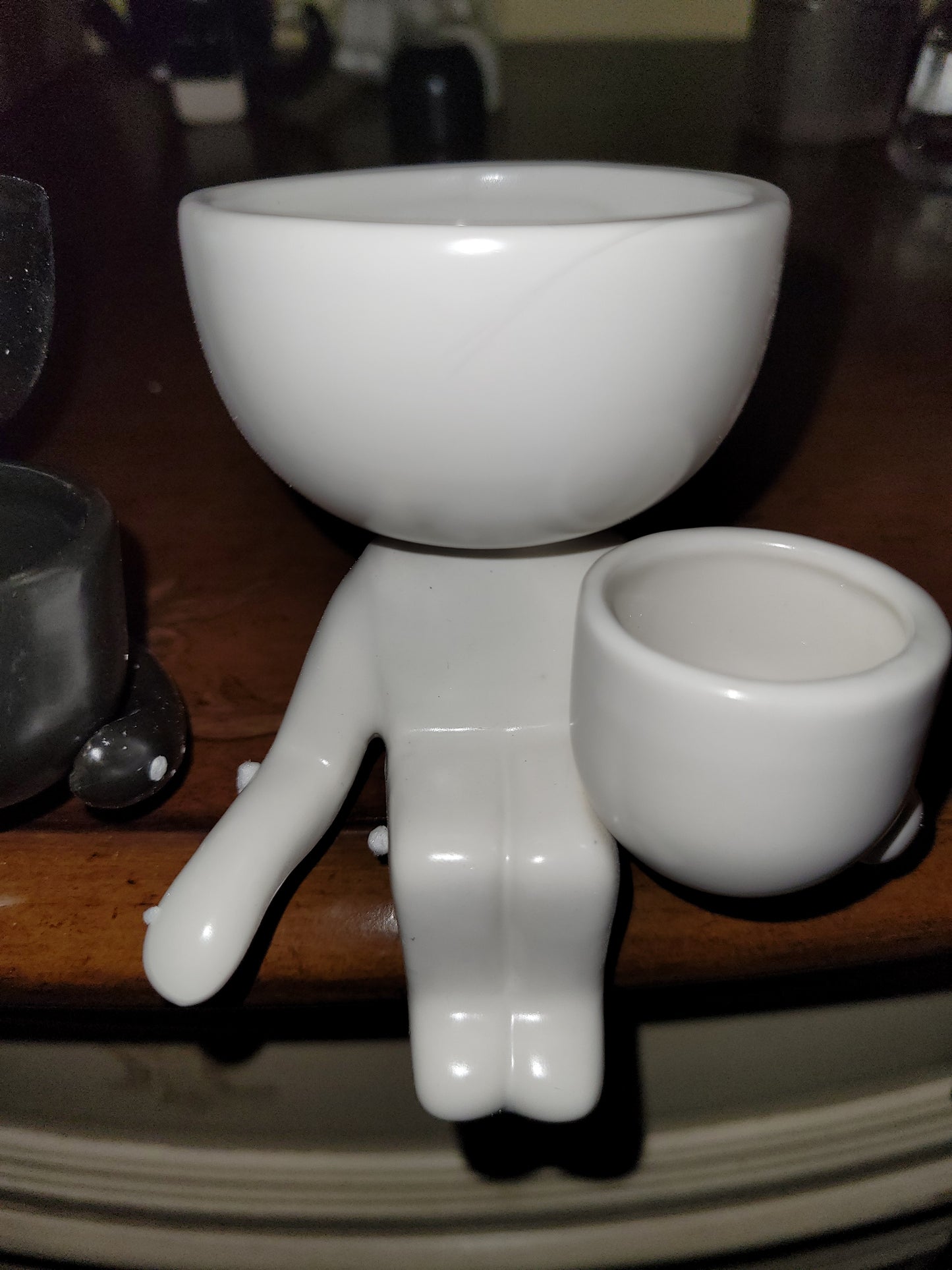 Shelf Guy with Bowl