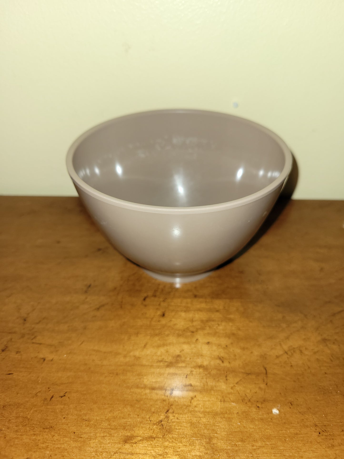 Tan Plastic Container