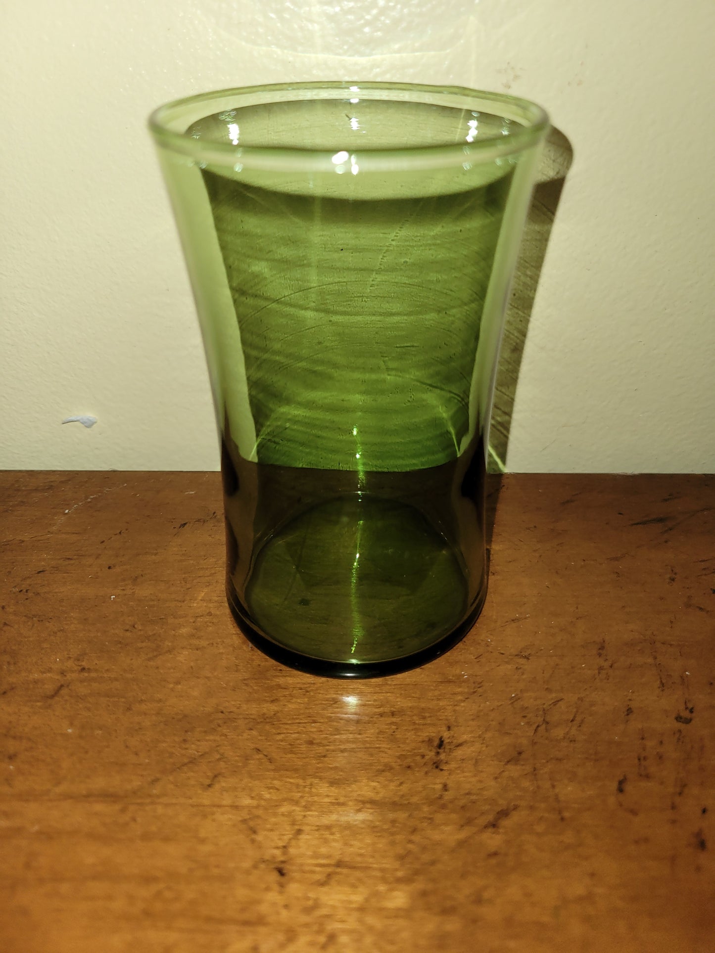 Green Glass Container