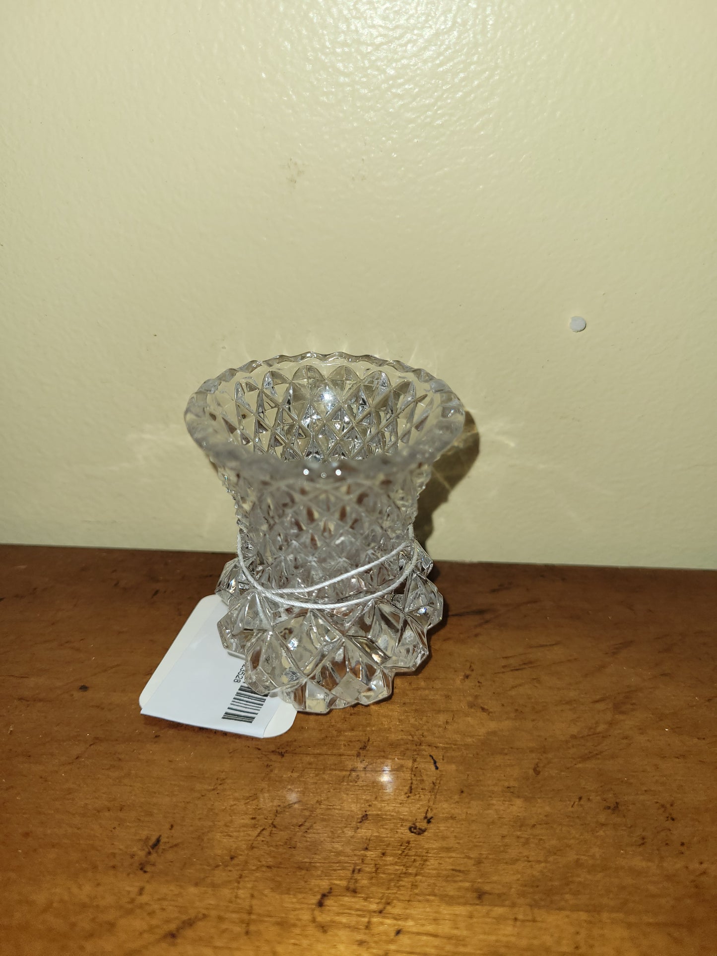 Cut Glass Small Container