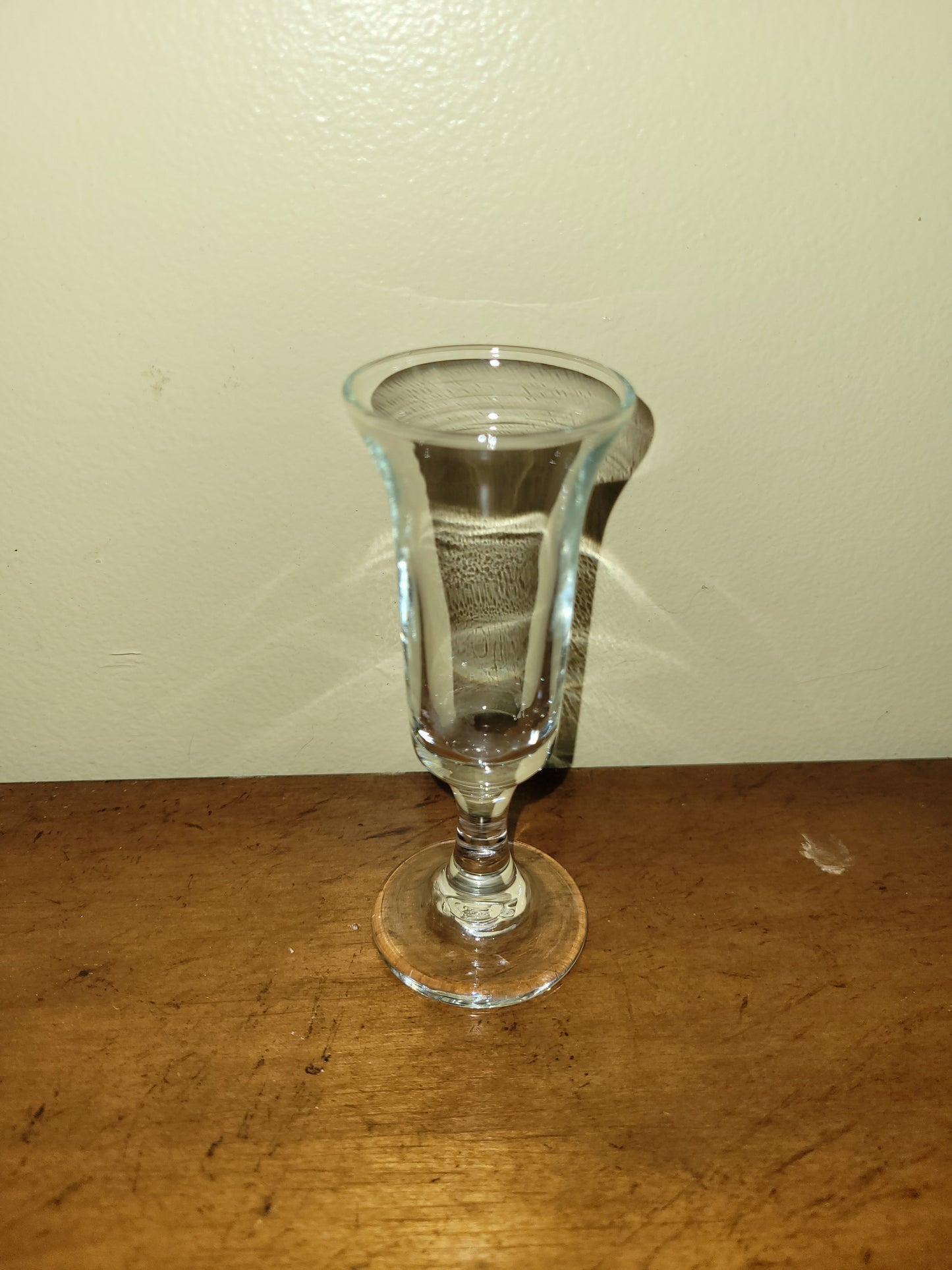 Fluteed Mini Glass Container