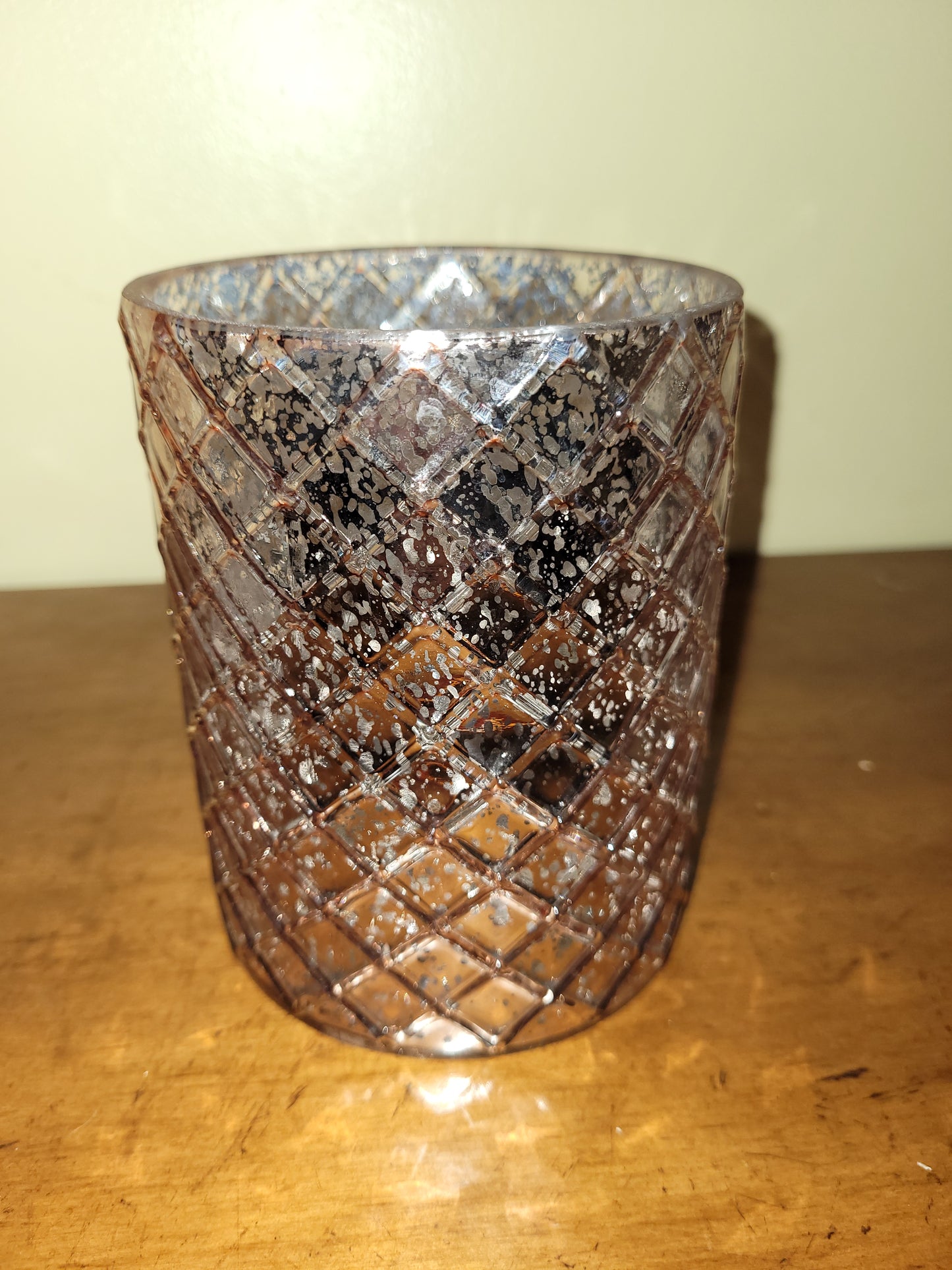 Pink Mirrored Container