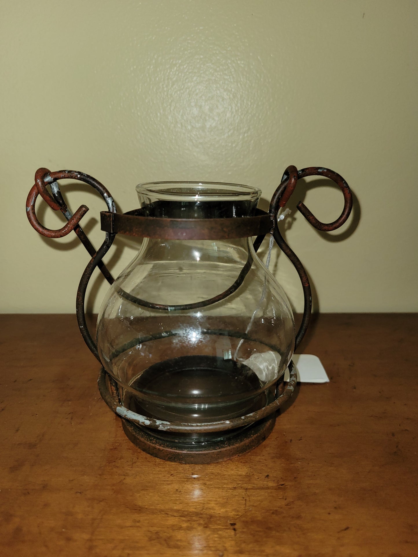 Rustic Lantern Container