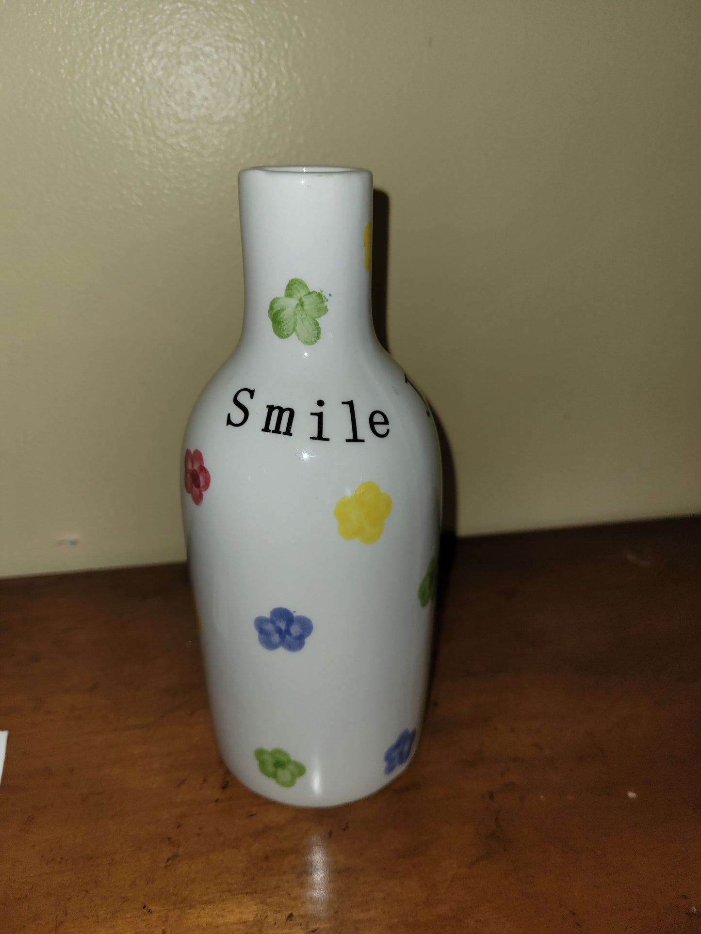 White Floral Bar