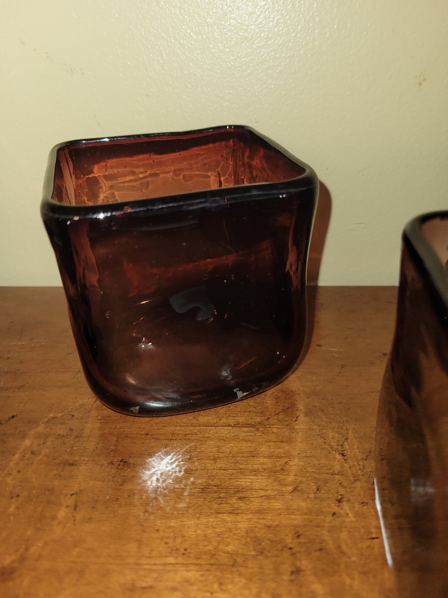 Square Glass Container
