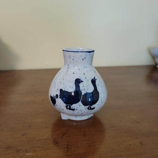 Speckled Duck Vase