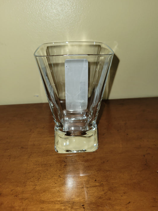 Clear Glass Modern Container