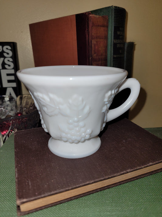White Coffee Cup Air Plant Holder 05