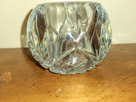 Clear Textured Glass Globe