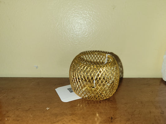 Gold Round Container
